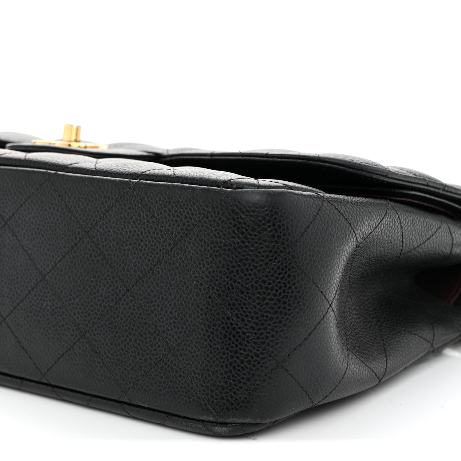 Chanel Caviar Quilted Jumbo Double Flap Black