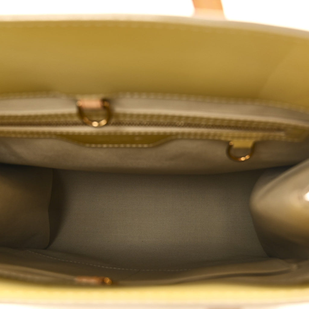 Louis Vuitton Vernis Catalina NS Citrine