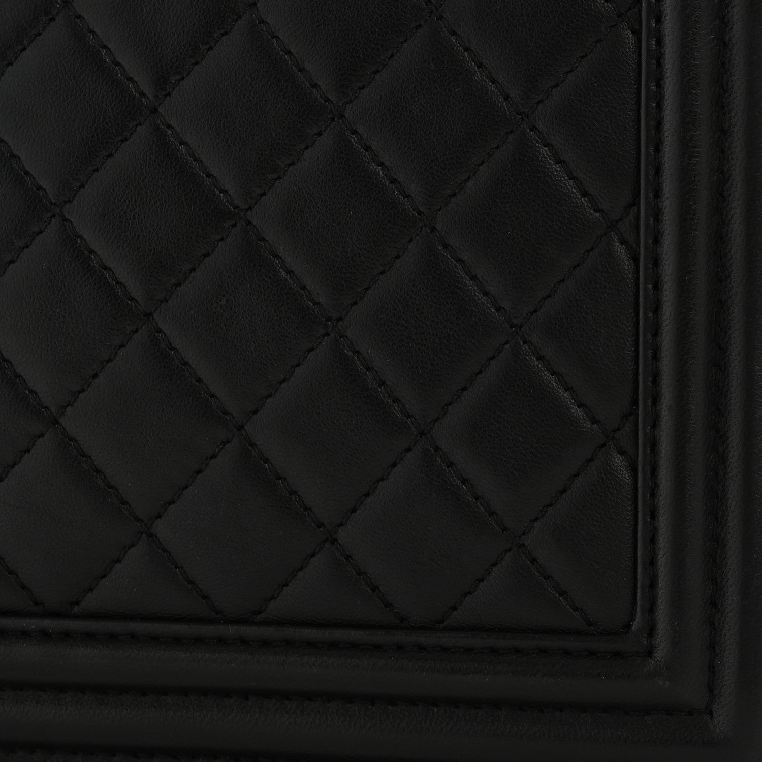 Chanel Lambskin Quilted New Medium Boy Flap Black