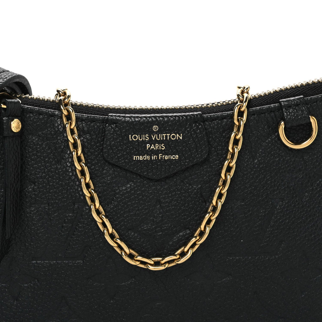 Louis Vuitton Empreinte Easy Pouch On Strap Black