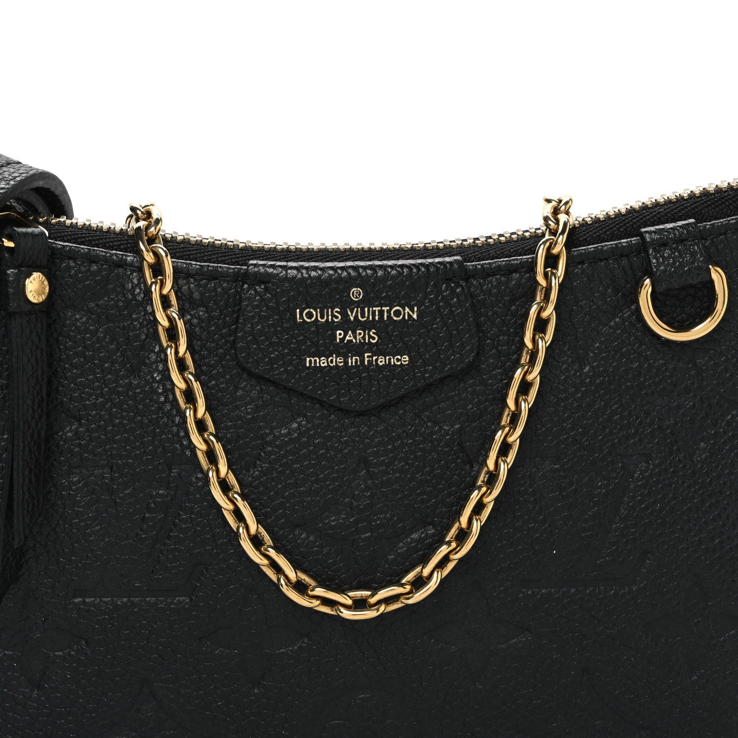 Louis Vuitton Empreinte Easy Pouch On Strap Black