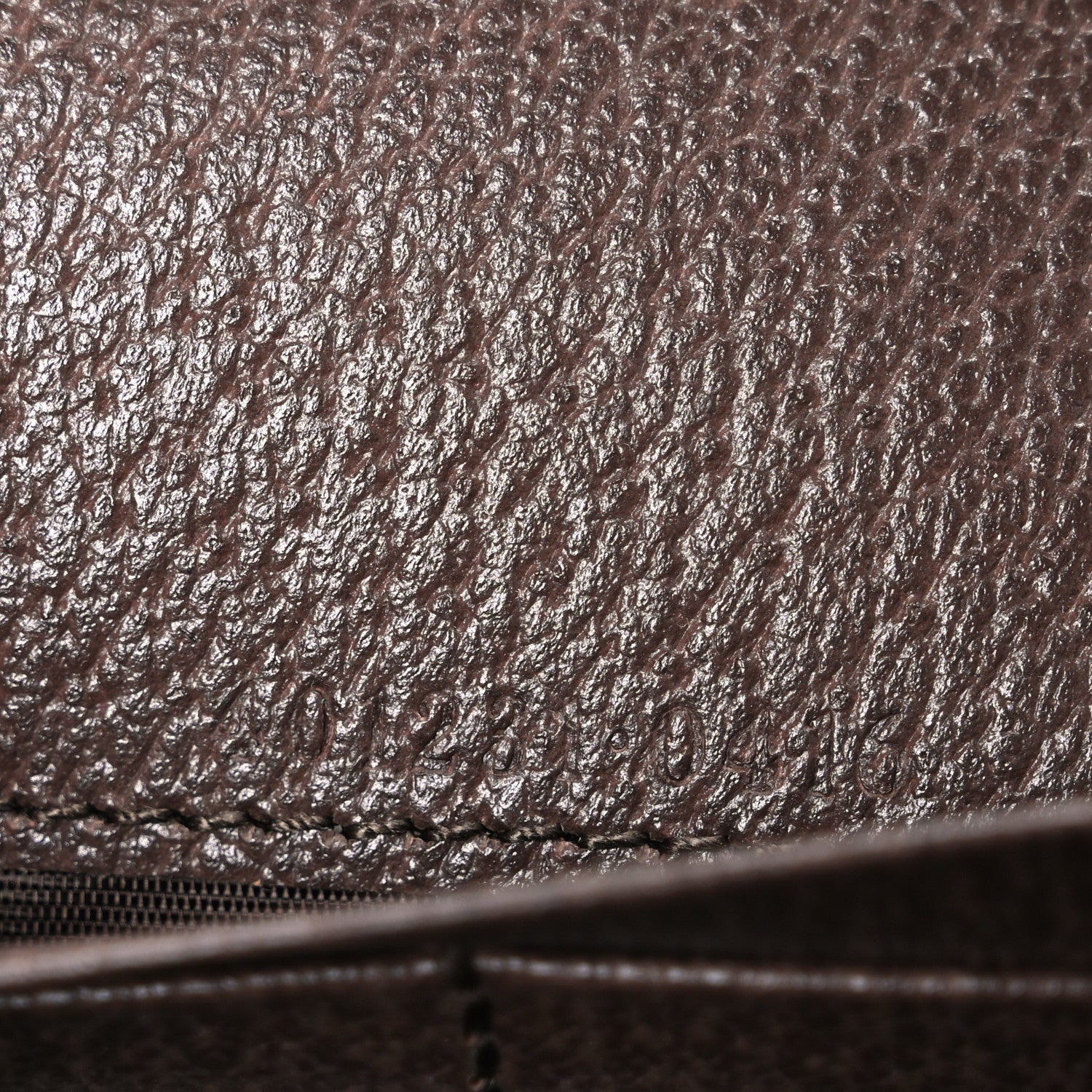 Gucci Monogram Jumbo GG Textured Dollar Calfskin Mini Dionysus Chain Wallet Camel Ebony New Acero