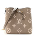 Louis Vuitton Empreinte Monogram Giant Neonoe MM Tourterelle Creme