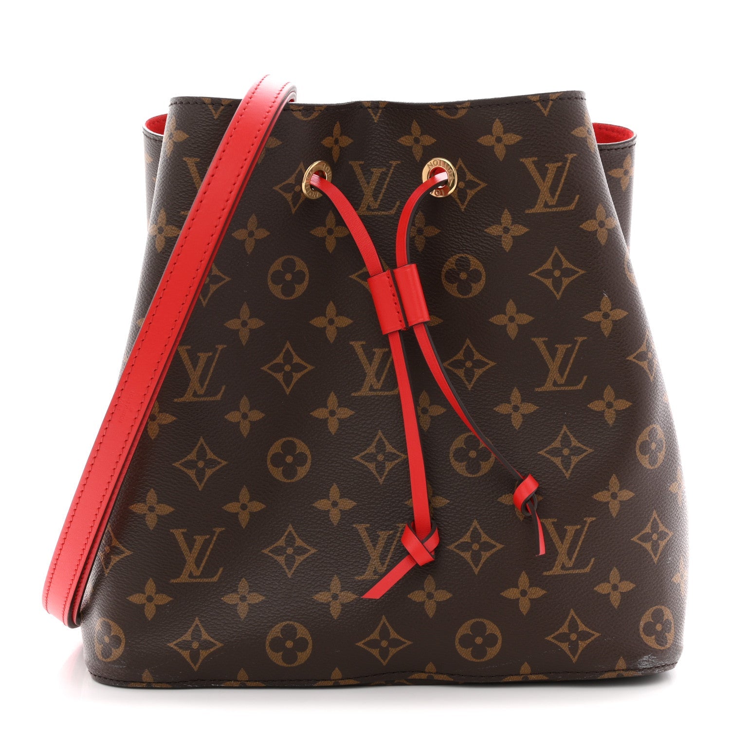 Louis Vuitton Monogram Neonoe MM Coquelicot