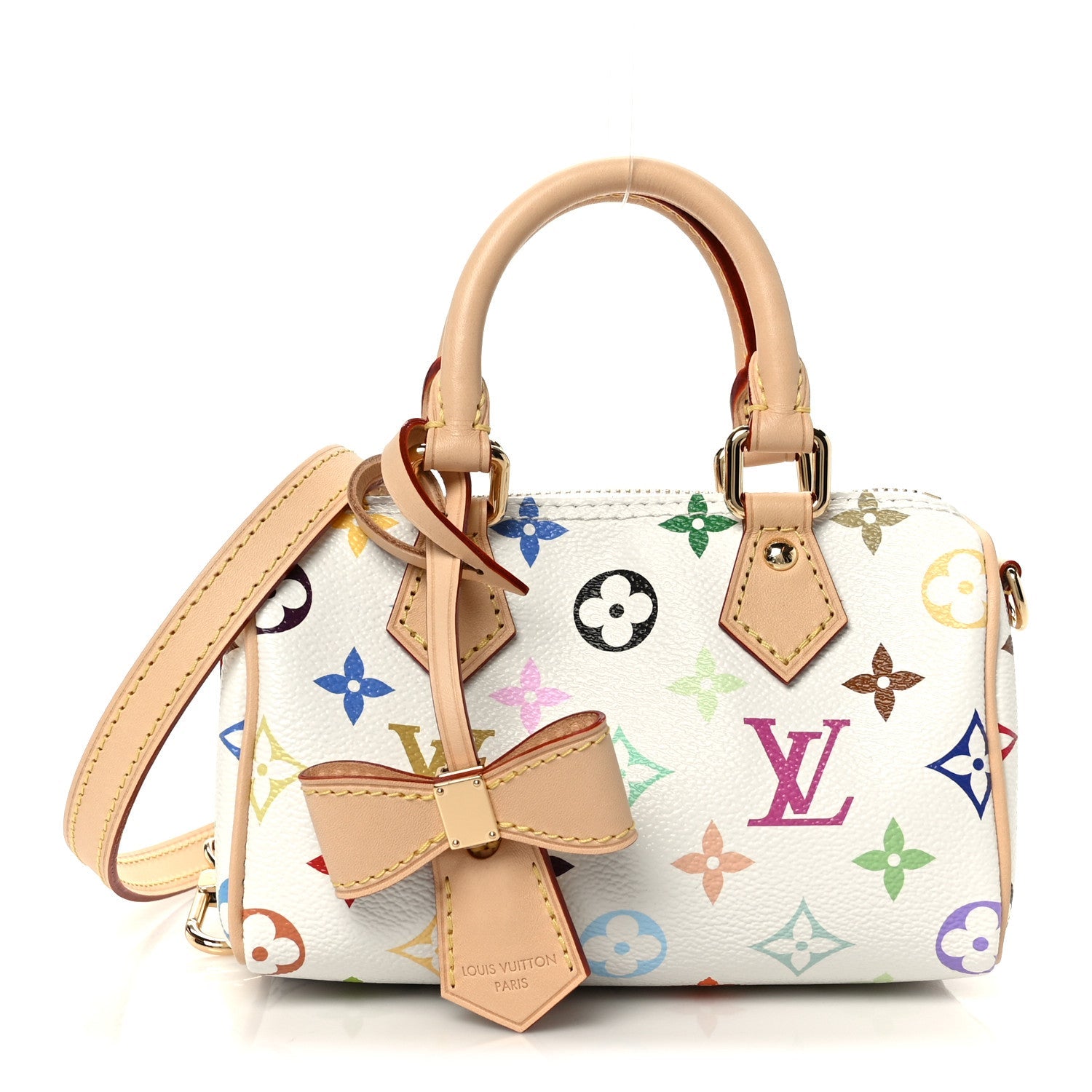 Louis Vuitton LV X TM Monogram Multicolor Nano Speedy White