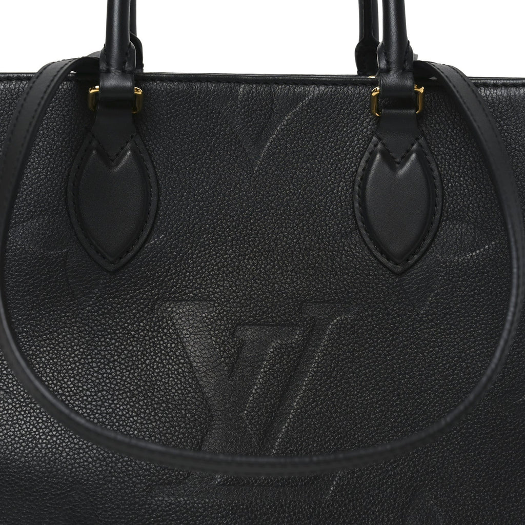 Louis Vuitton Empreinte Monogram Giant Onthego MM Black