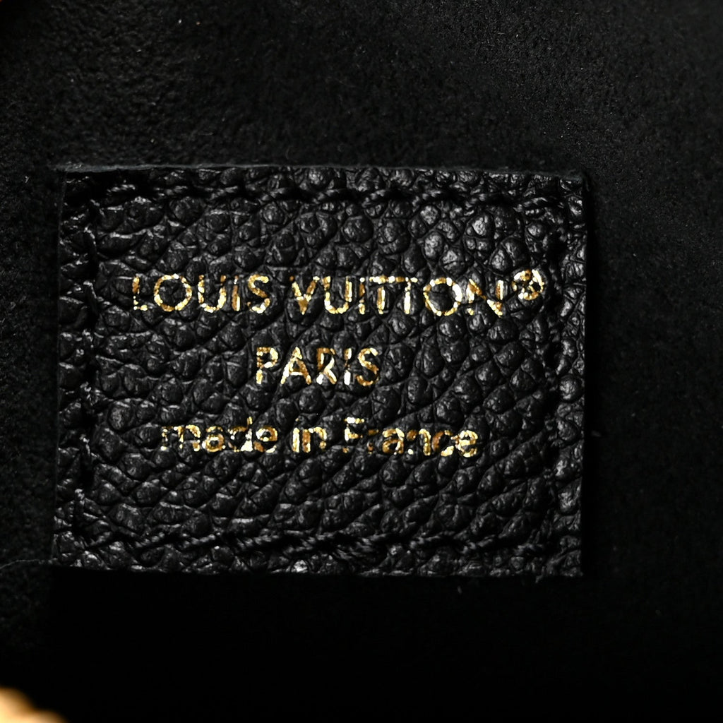 Louis Vuitton Empreinte Monogram Nano Speedy Black