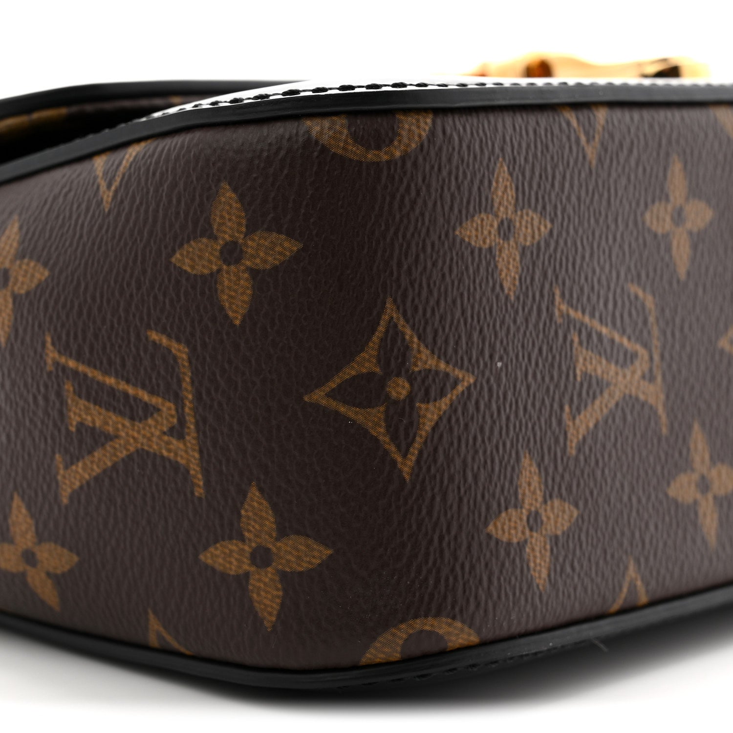 Louis Vuitton Patent Calfskin Monogram Cherrywood BB Black
