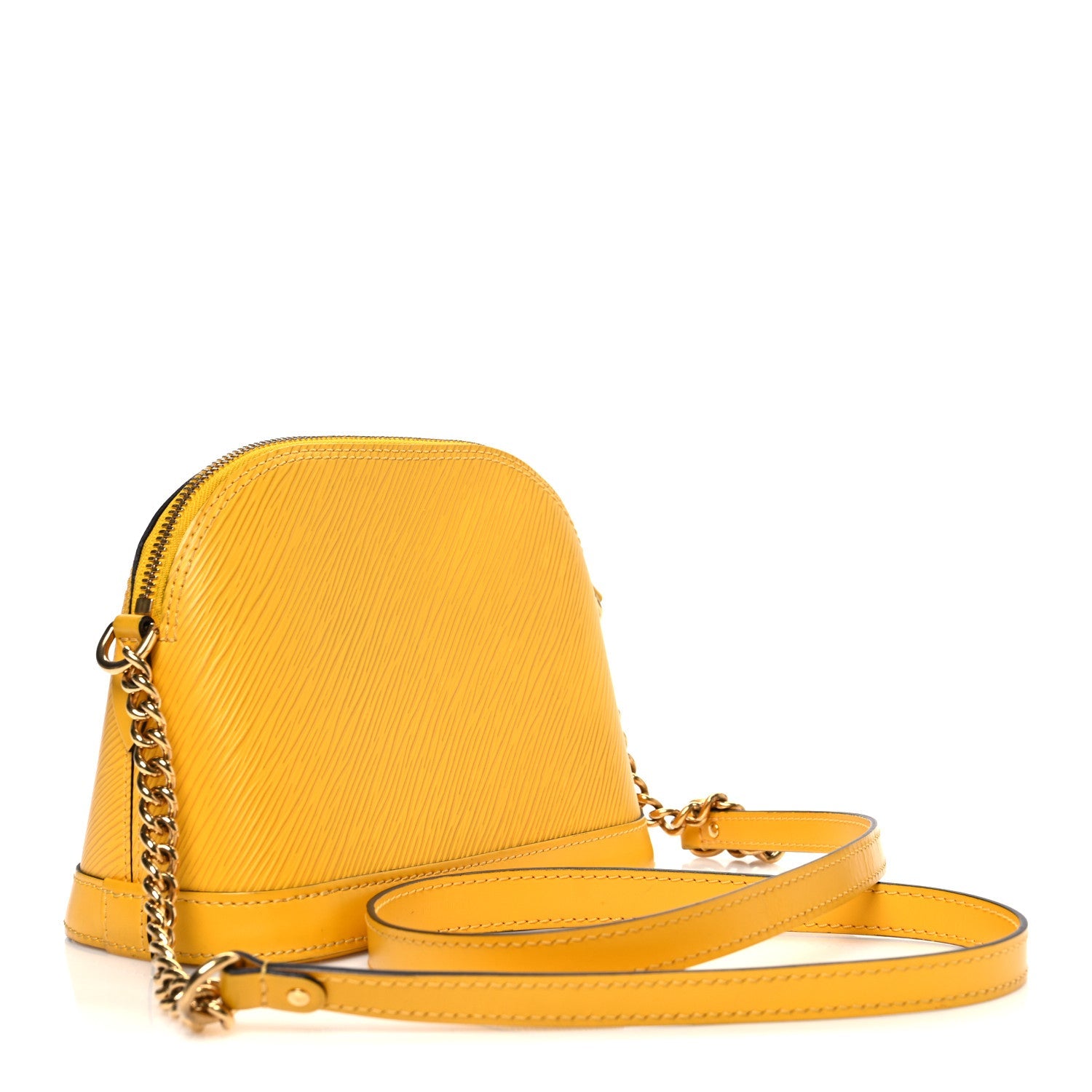 Louis Vuitton Epi Alma Mini Citron