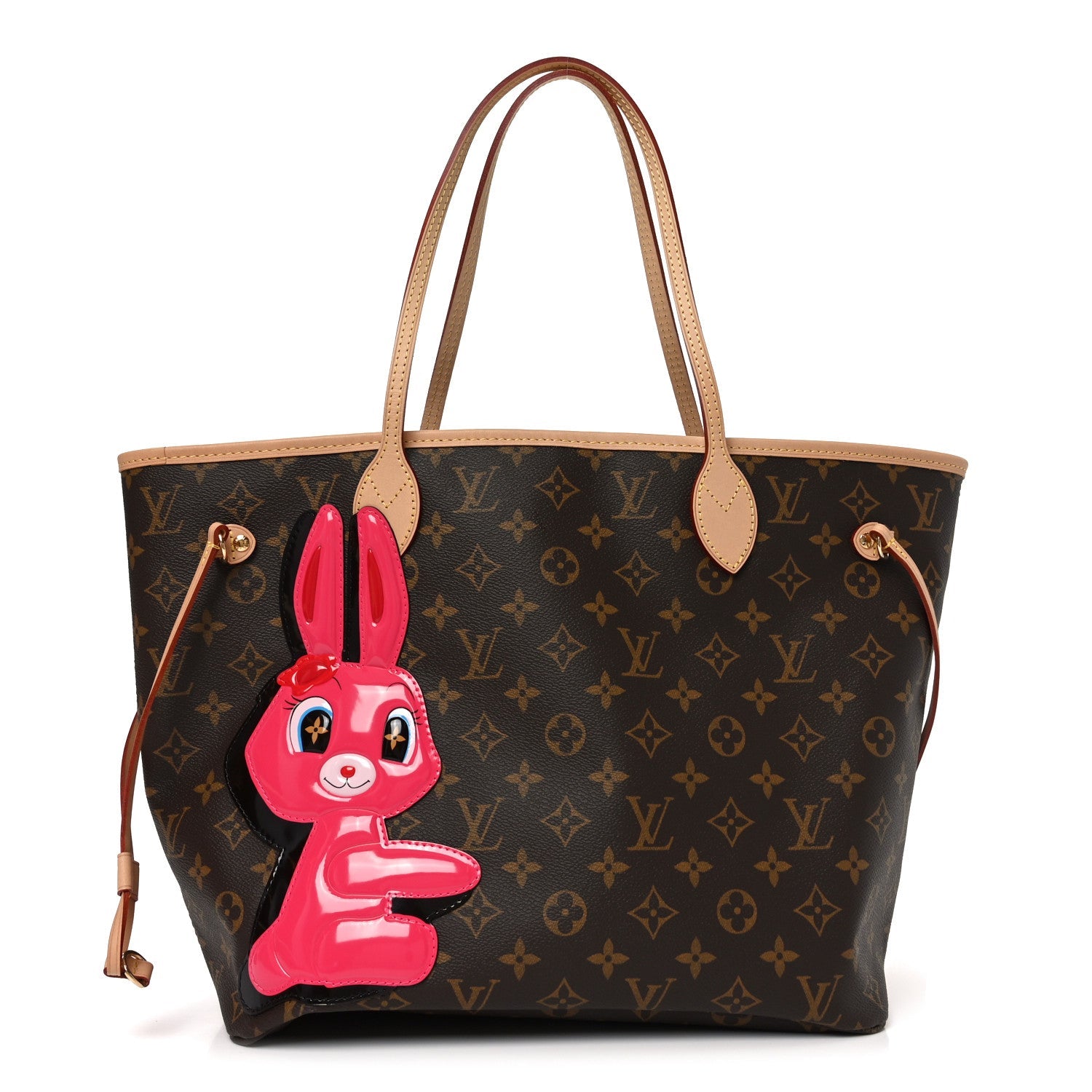 Louis Vuitton X Sun Yitian Monogram Rabbit Neverfull MM