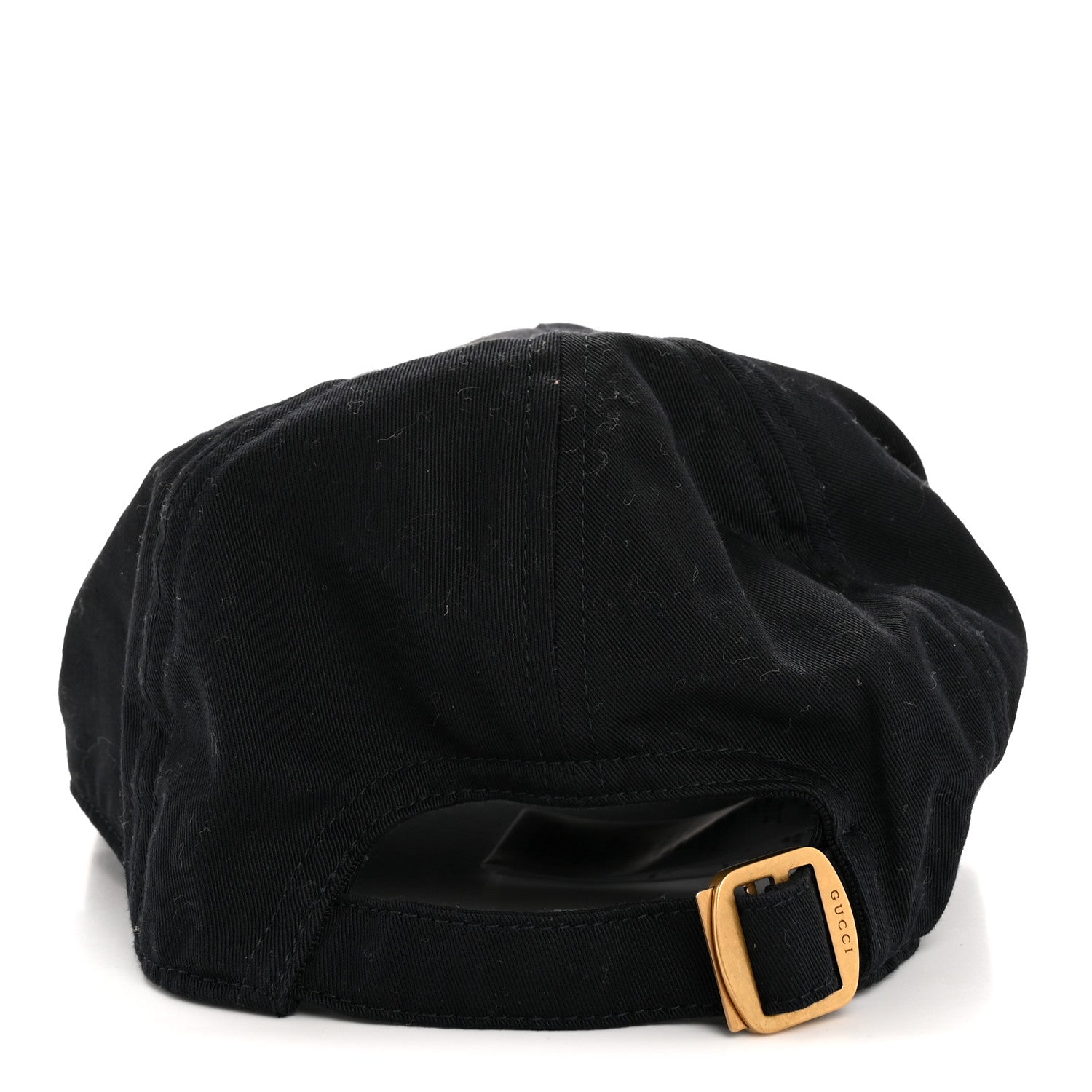 Gucci Cotton Embroidered Baseball Hat S Blue Red White