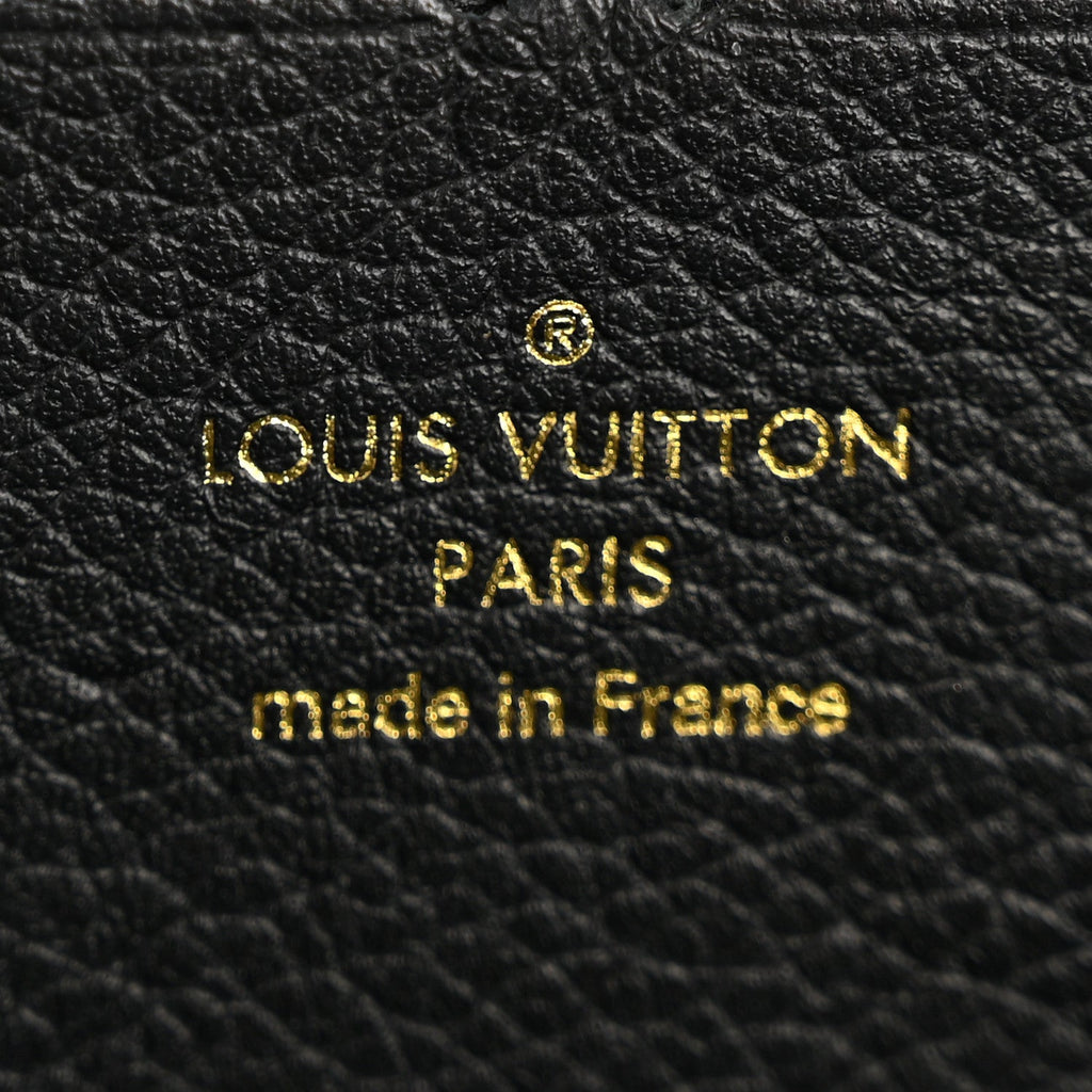 Louis Vuitton Empreinte Clemence Wallet Black