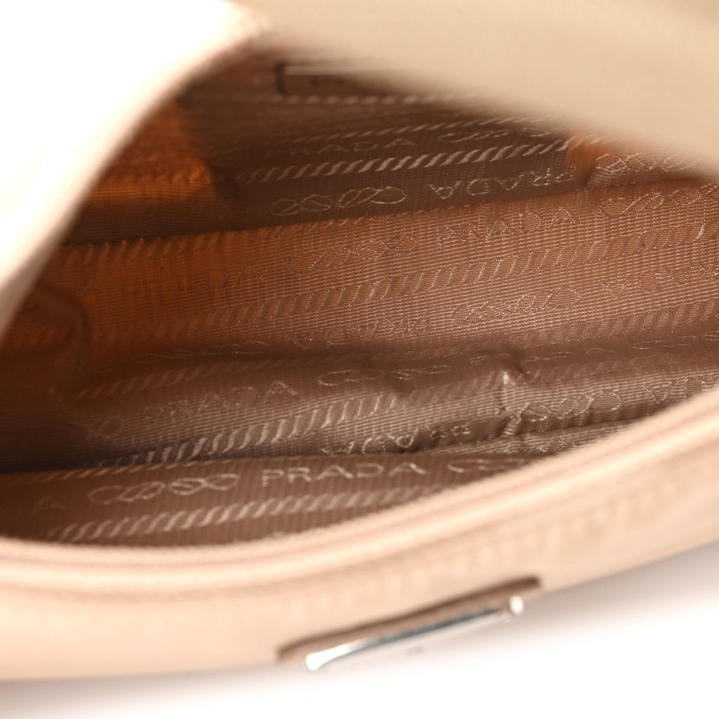 Prada Tessuto Nylon Mini Re-Edition 2000 Bag Cammeo