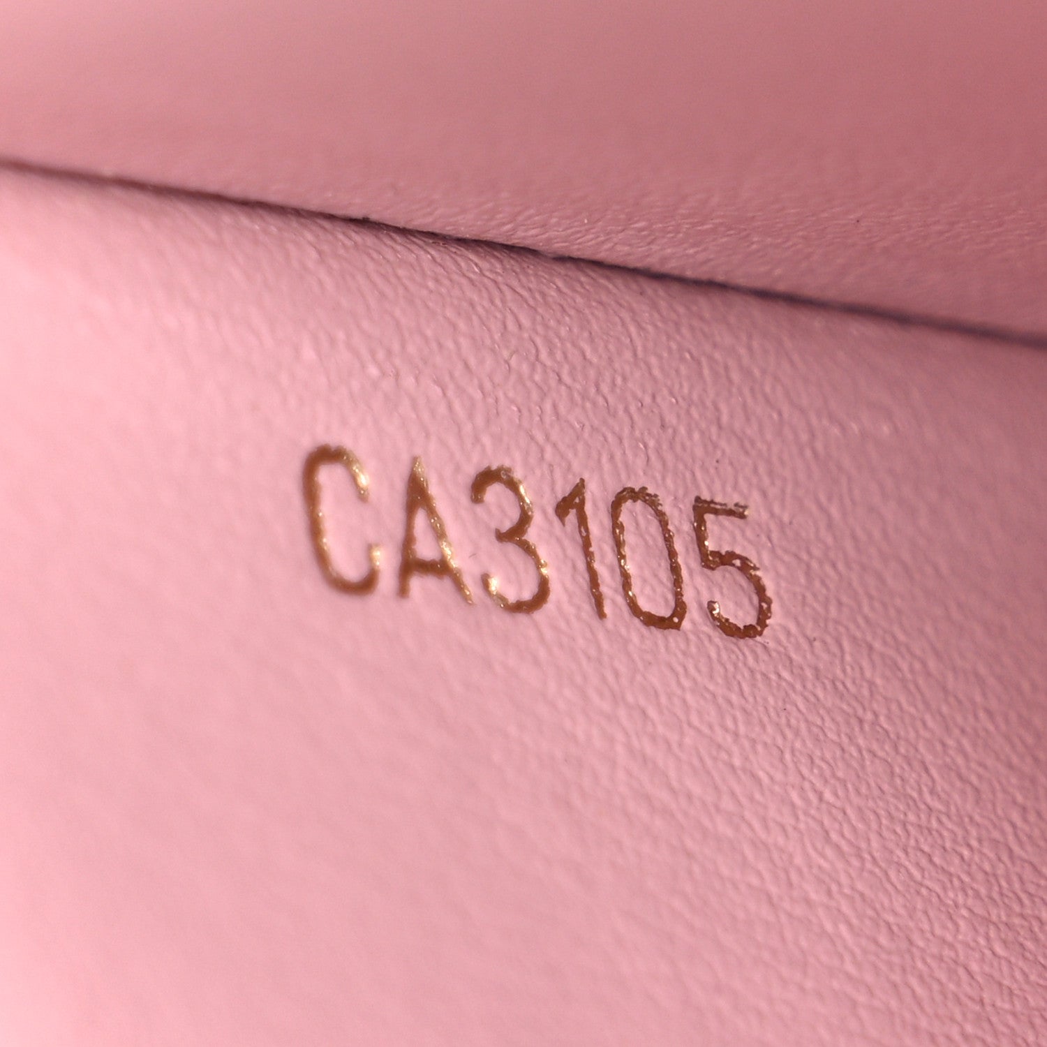 Louis Vuitton Damier Ebene Caissa Card Holder Rose Ballerine