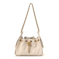 Chanel Caviar Quilted Mini Chanel 25 Handbag White