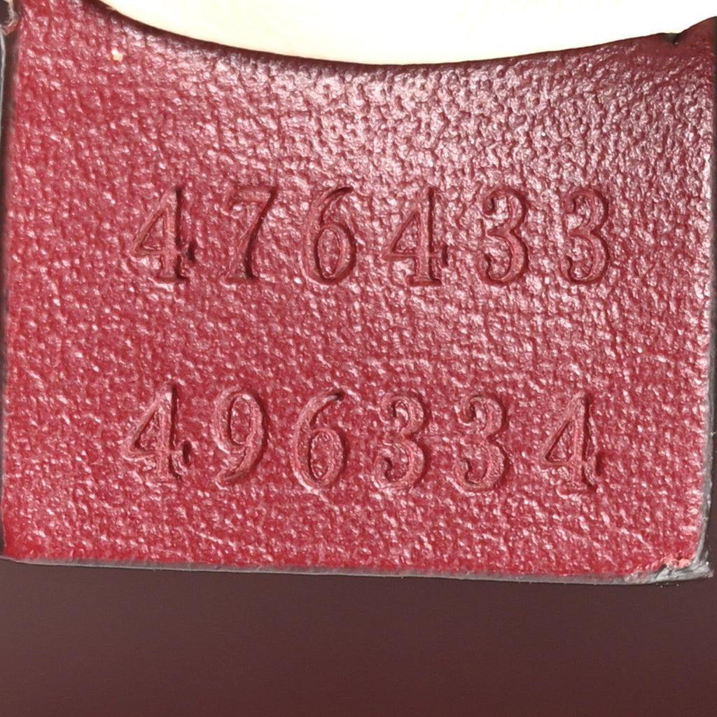 Gucci Calfskin Matelasse Super Mini GG Marmont Shoulder Bag Rosso Ancora