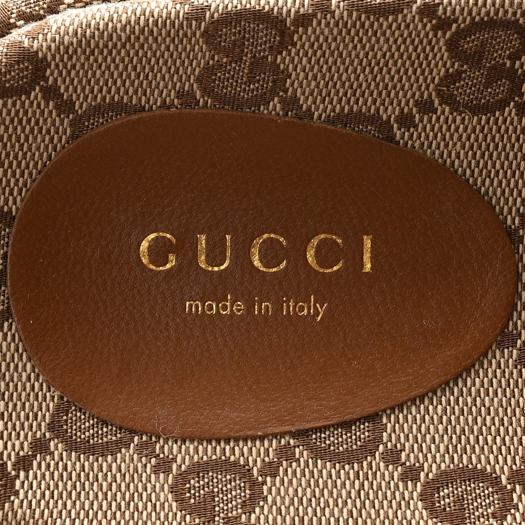 Gucci Original GG Canvas Monogram Womens GG Platform Sandals 37 Beige Dark Brown