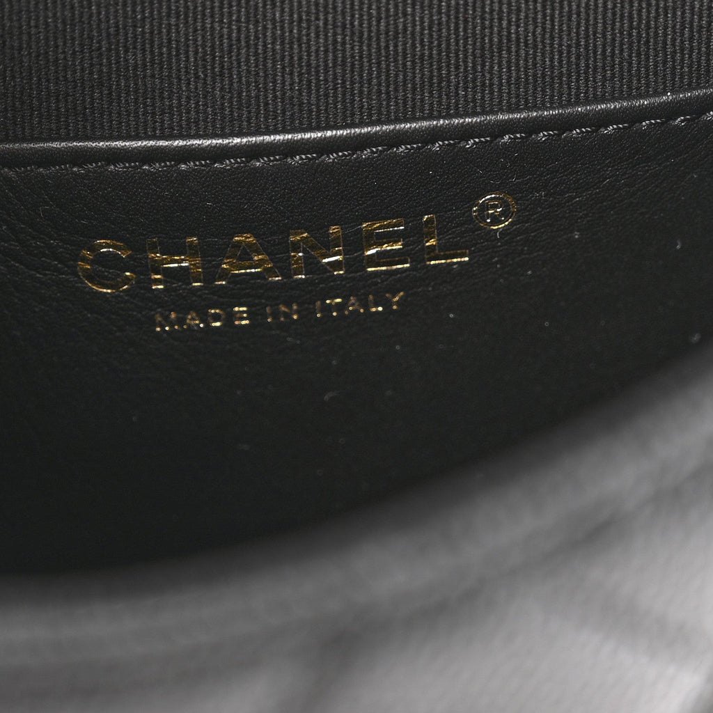 Chanel Caviar Quilted Small Messenger Flap Black