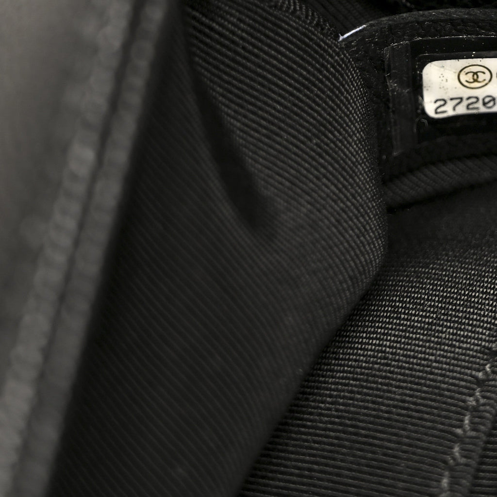 Chanel Caviar Quilted Small Boy Flap Black