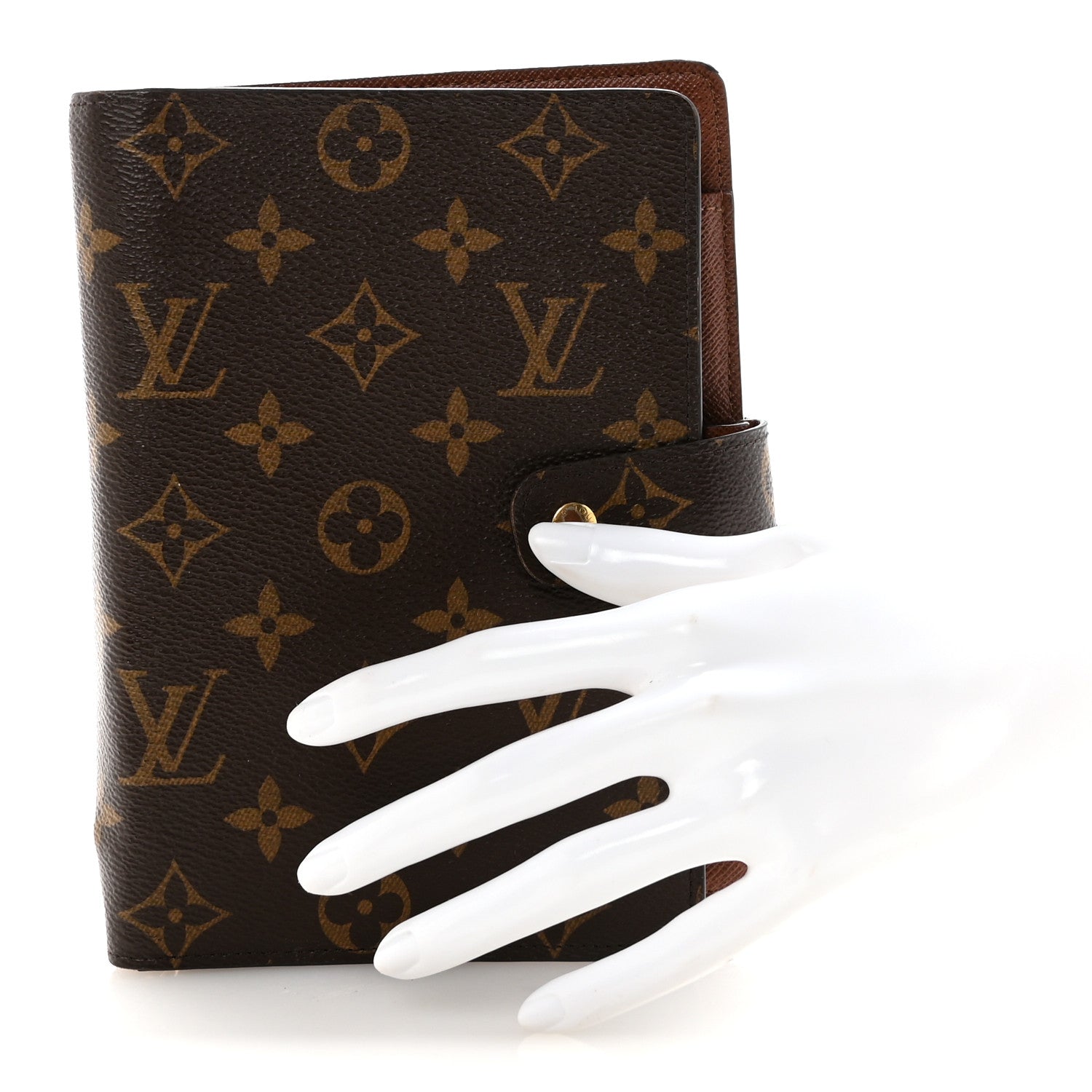 Louis Vuitton Monogram Medium Ring Agenda Cover
