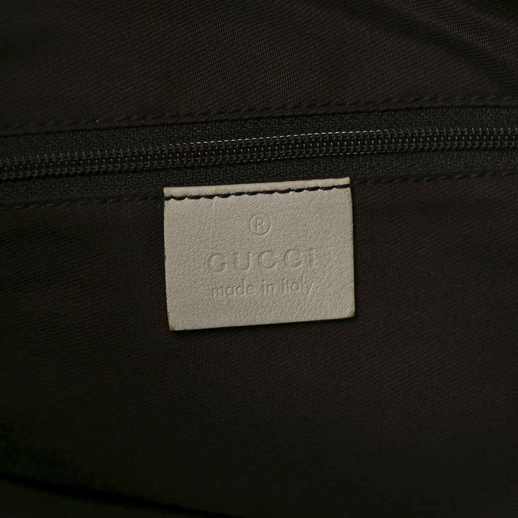 Gucci Monogram Medium Sukey Tote Off White