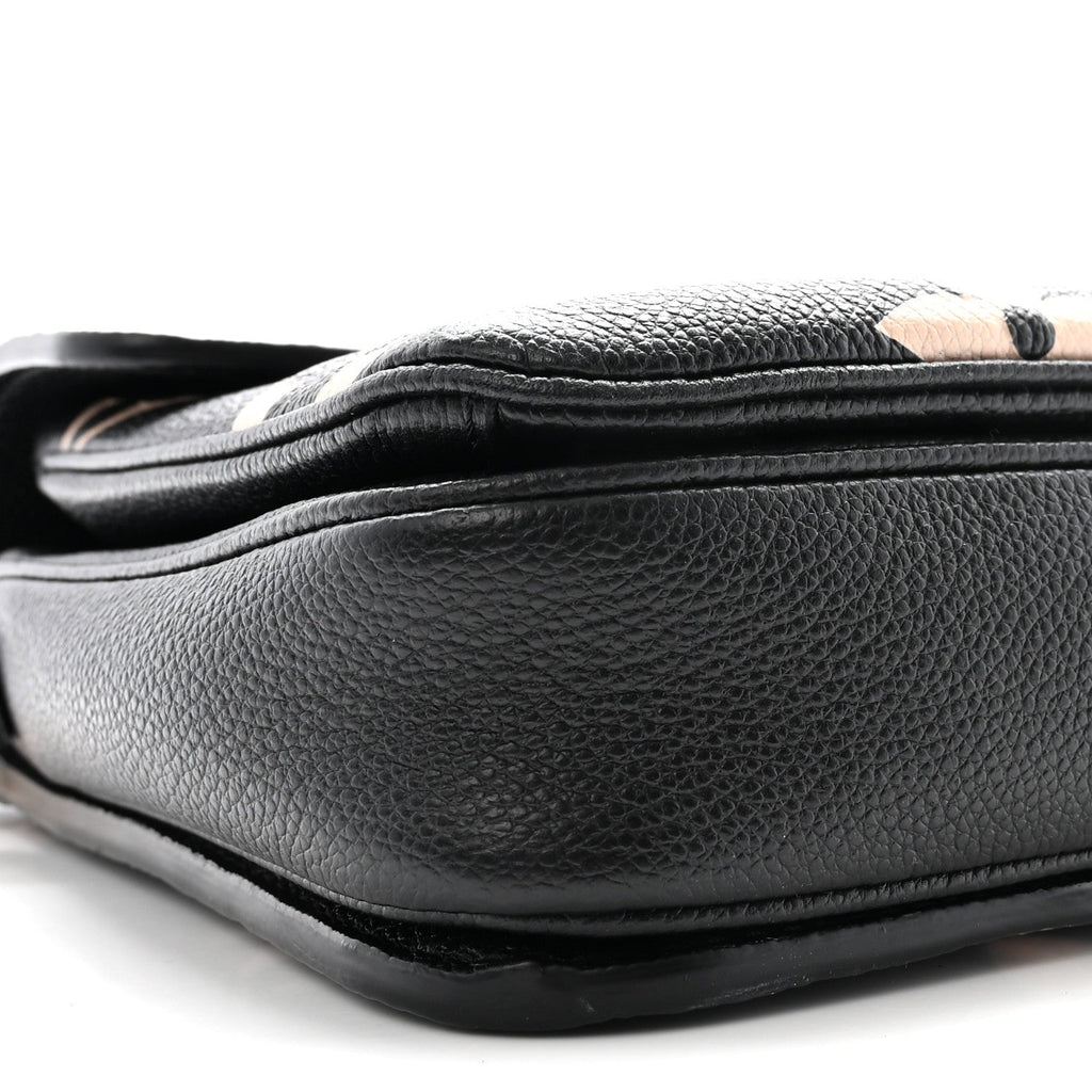 Louis Vuitton Empreinte Monogram Giant Pochette Metis Black Beige