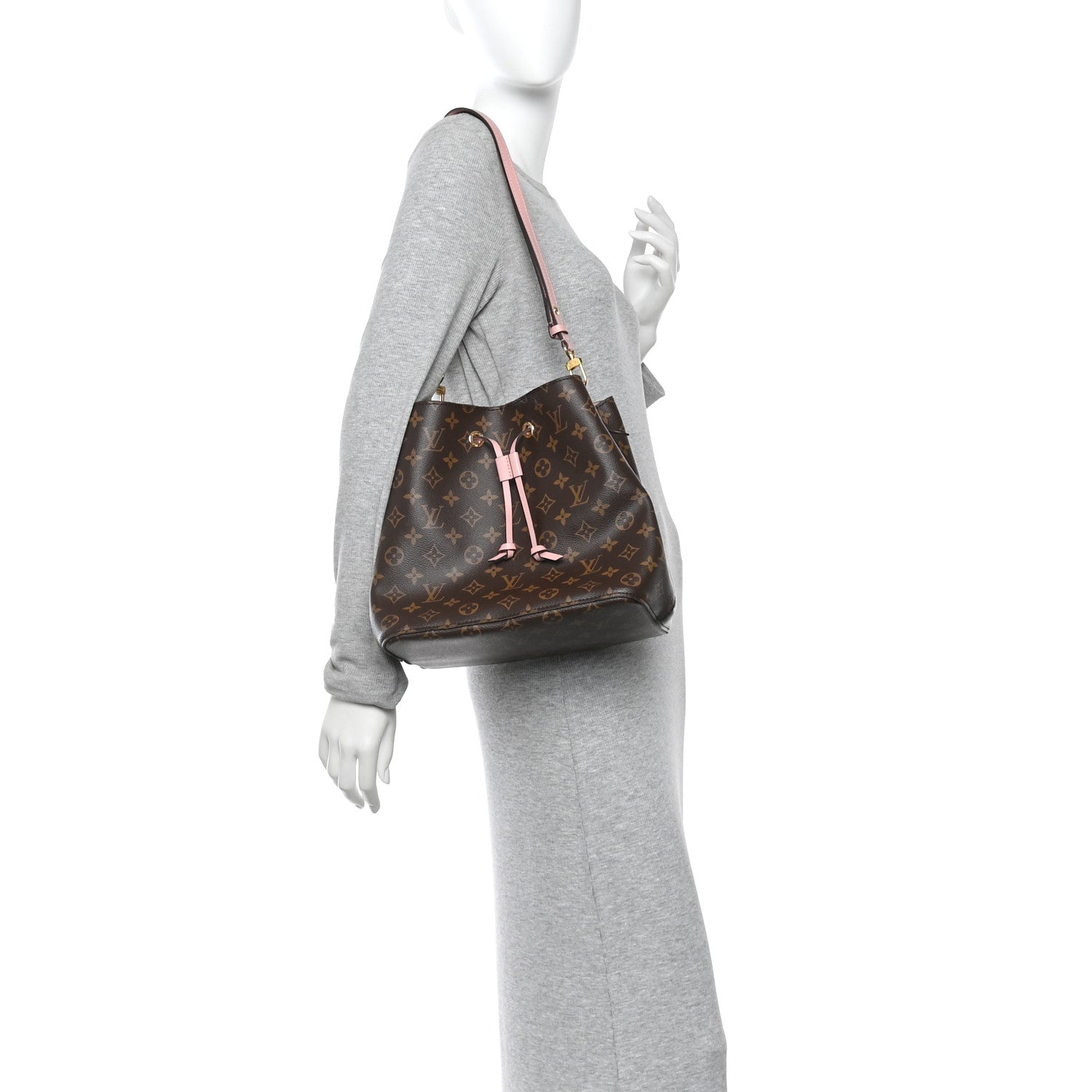 Louis Vuitton Monogram Neonoe MM Rose Poudre