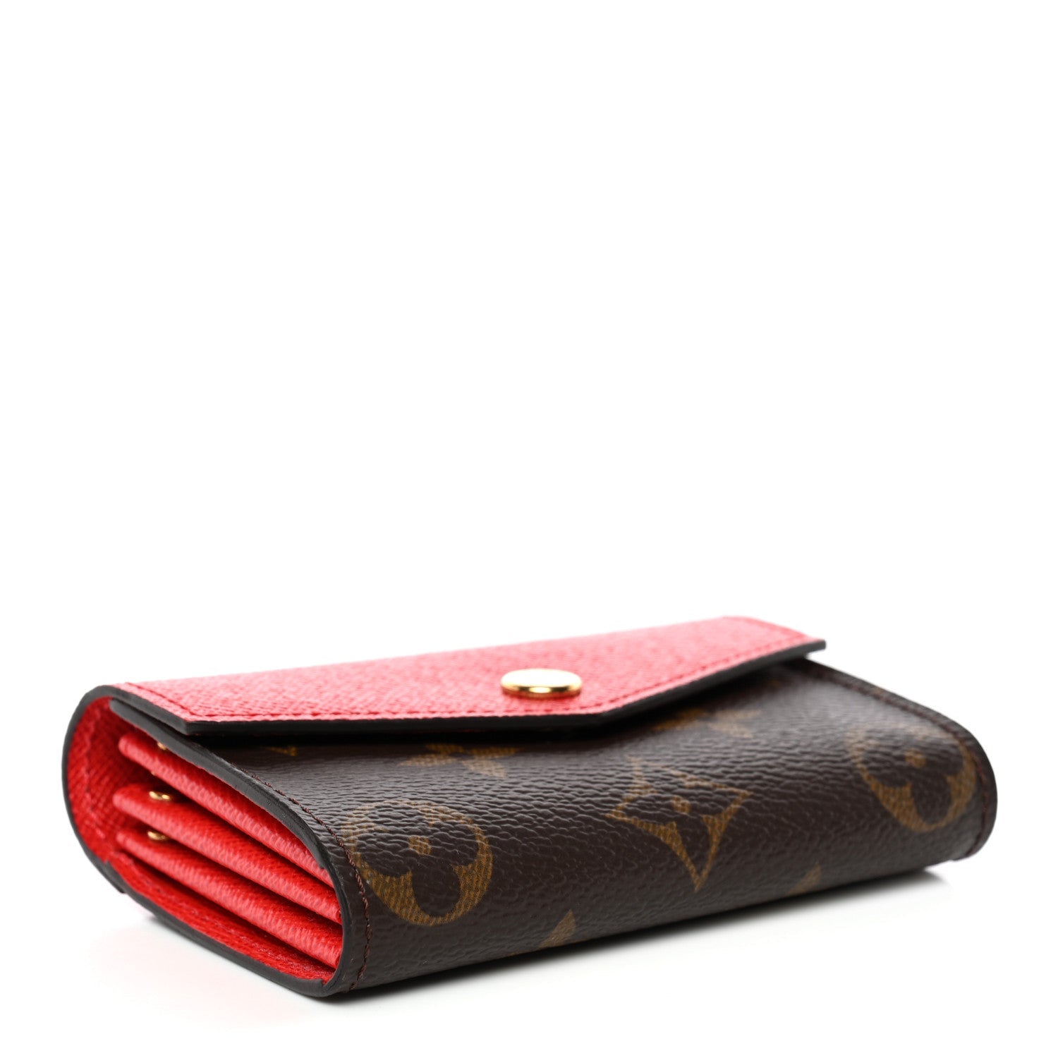 Louis Vuitton Monogram Sarah Multicartes Coquelicot