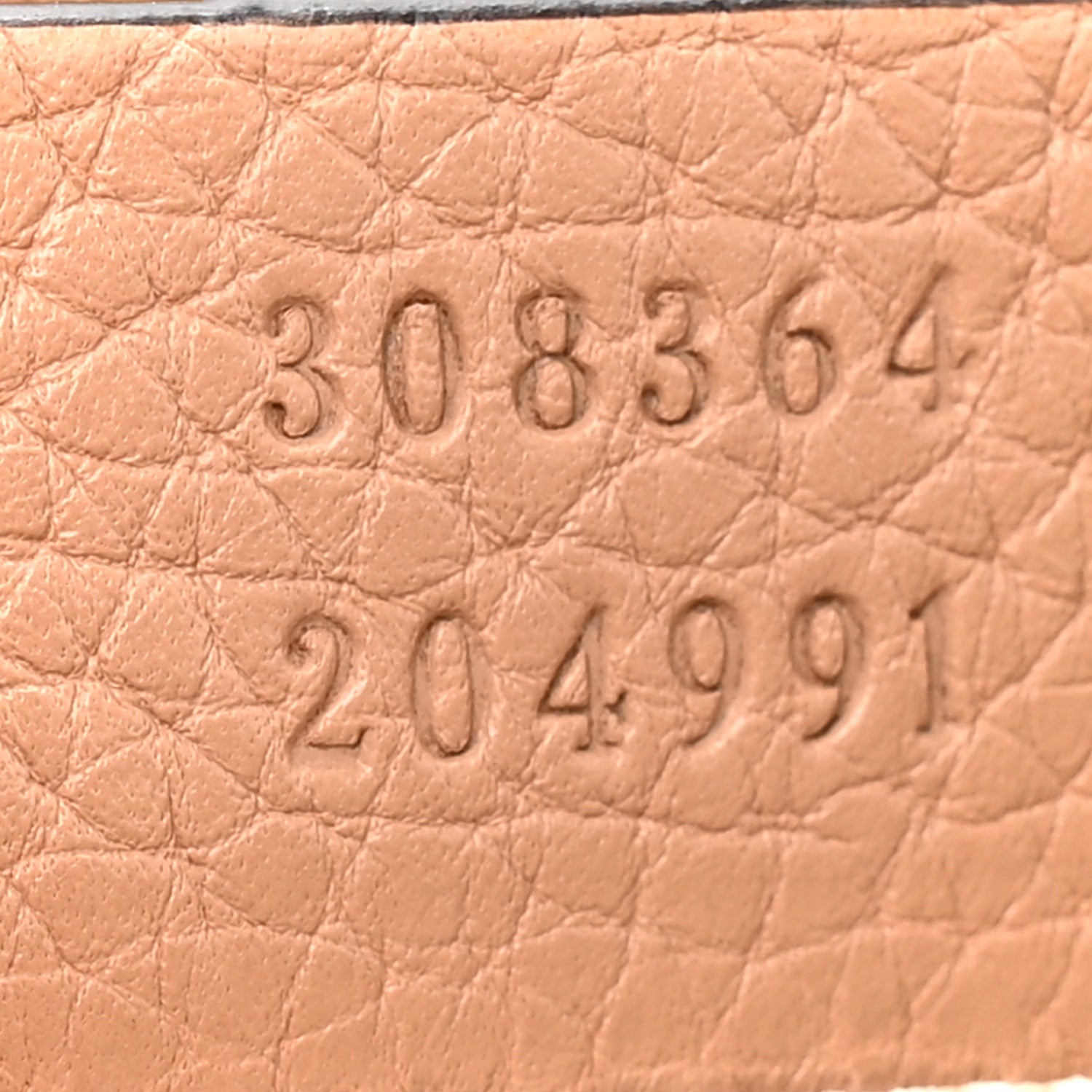 Gucci Pebbled Calfskin Small Soho Disco Bag Camelia