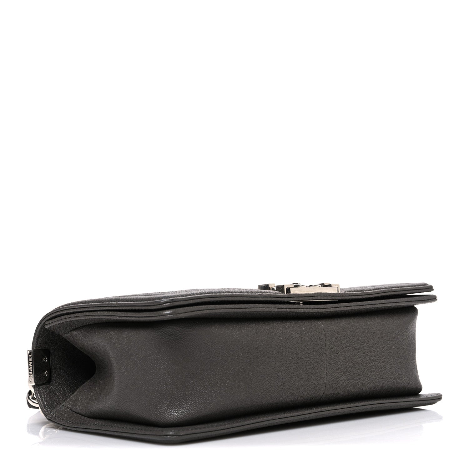 Chanel Caviar Quilted Medium Boy Flap Dark Grey