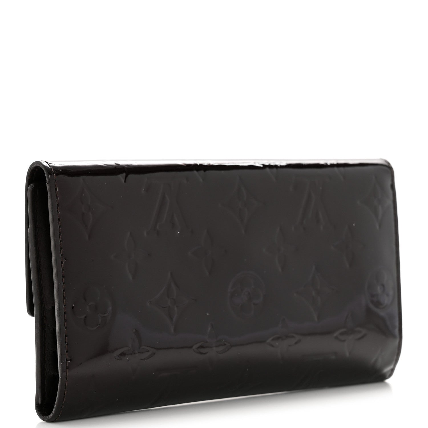 Louis Vuitton Vernis Porte Tresor International Wallet Amarante