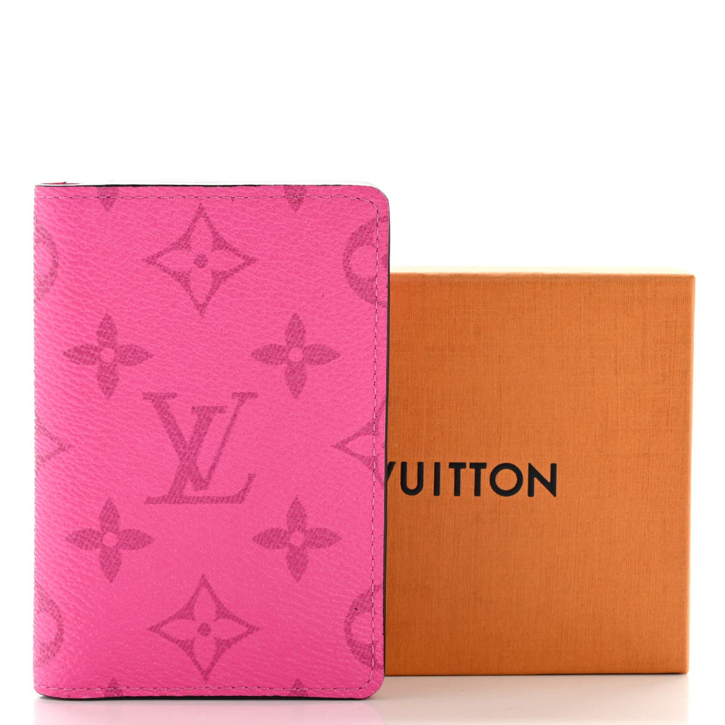 Louis Vuitton Taigarama Pocket Organizer NM Fuchsia
