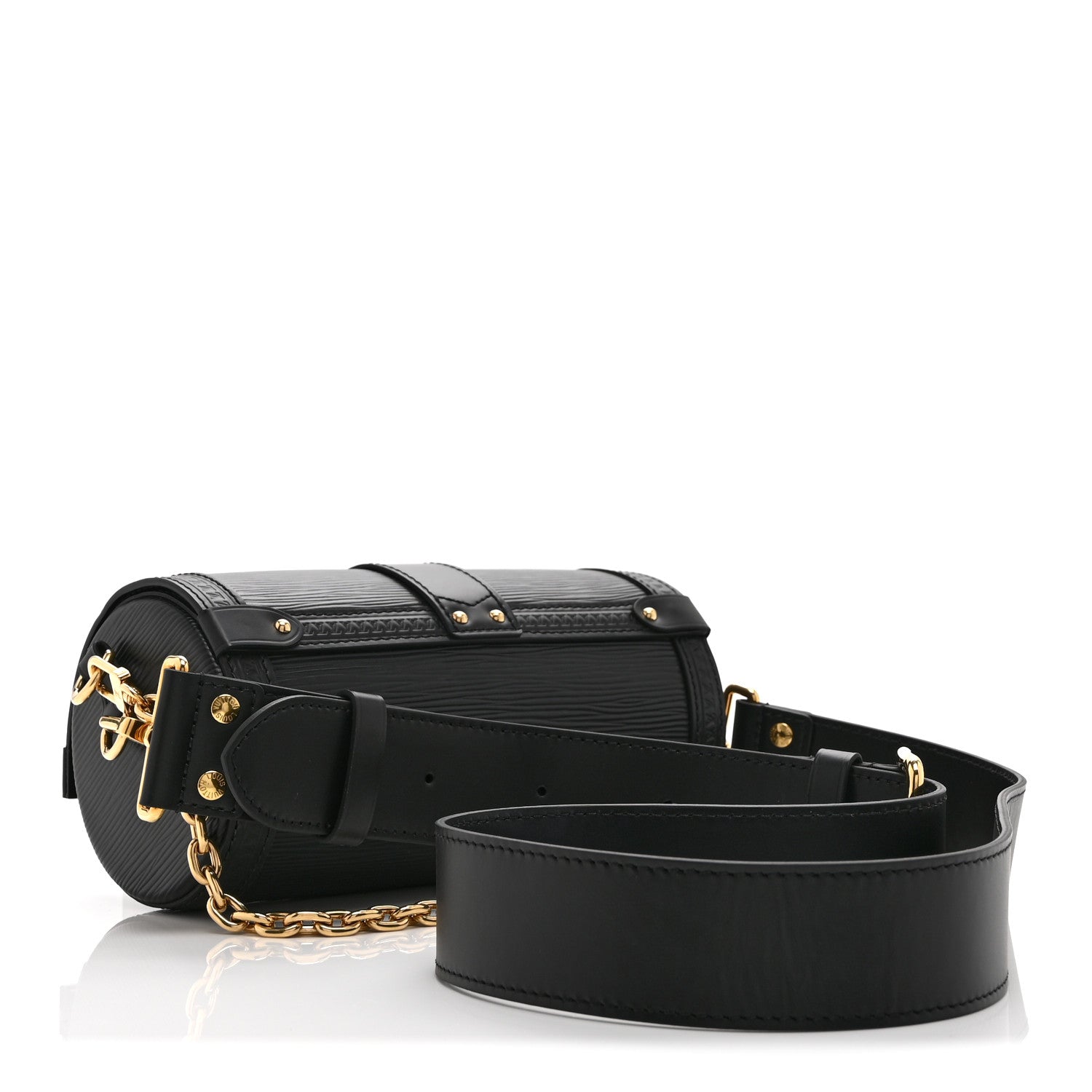Louis Vuitton Epi Papillon Trunk Black