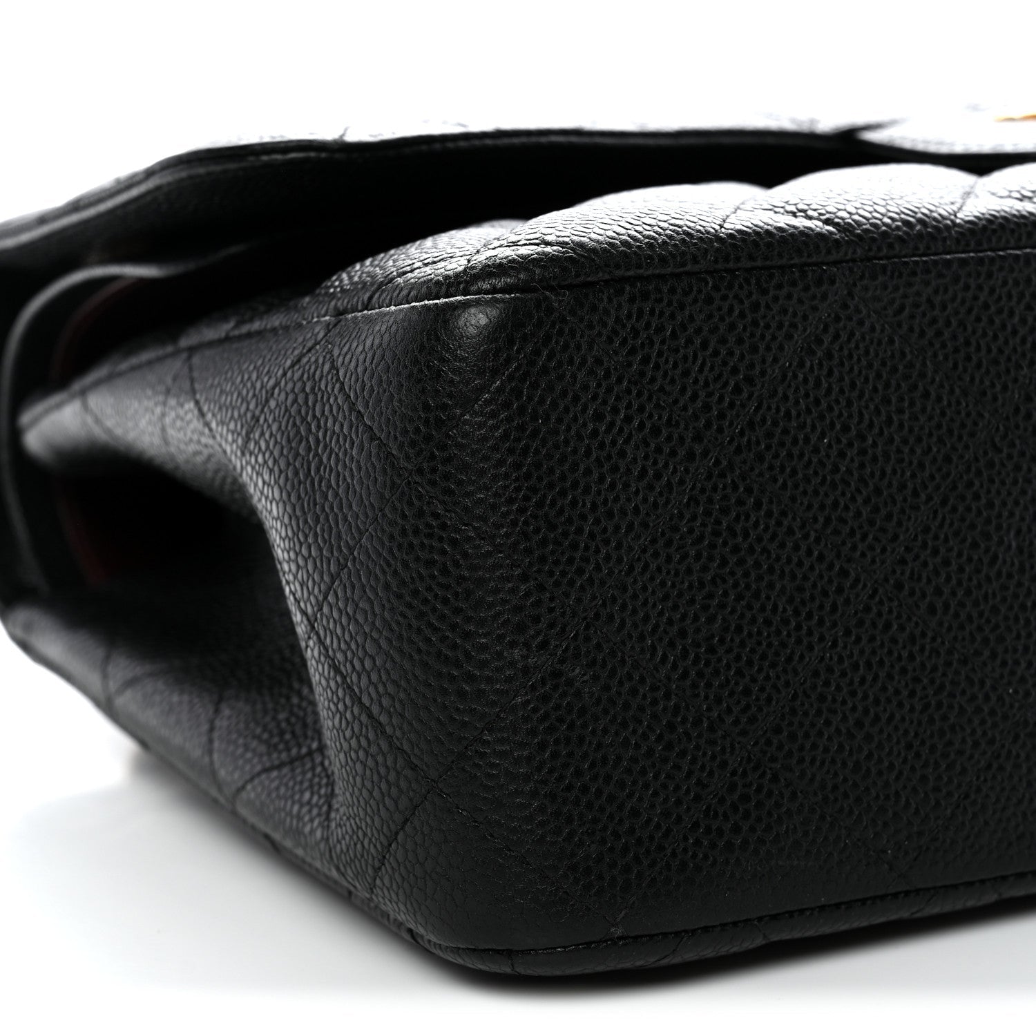 Chanel Caviar Quilted Jumbo Double Flap Black