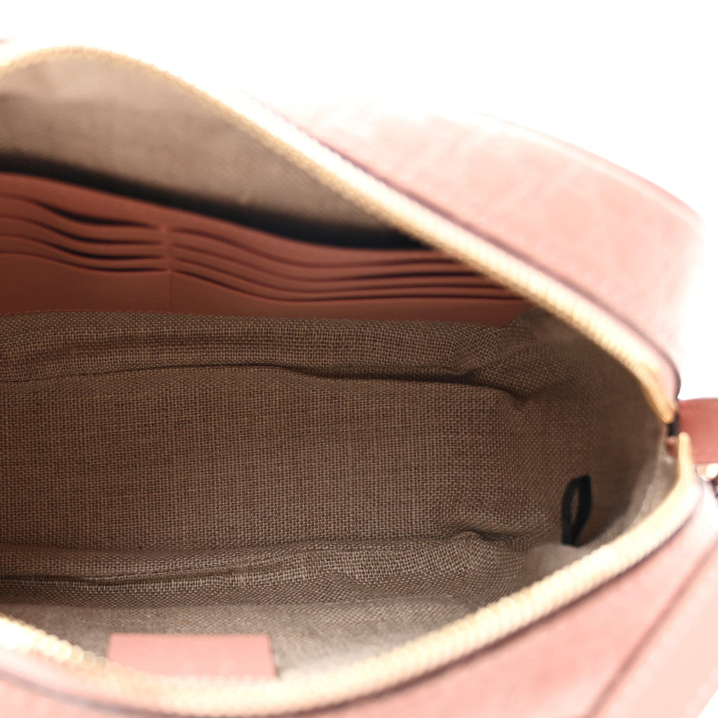 Gucci Soft Microguccissima Mini Bree Messenger Bag Soft Pink