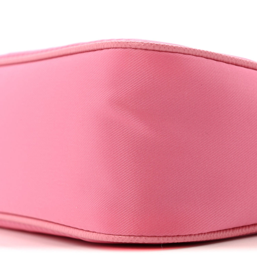Prada Re-Nylon Saffiano Mini Re-Edition 2005 Bag Begonia