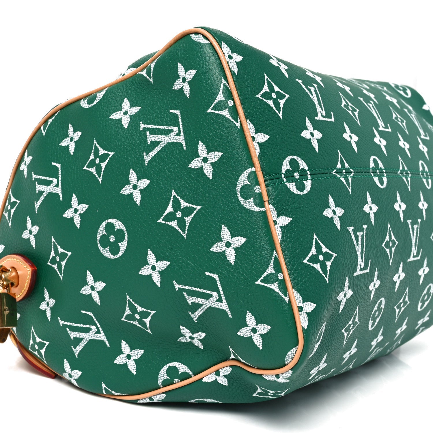 Louis Vuitton Calfskin Monogram Speedy P9 Bandouliere 30 Green