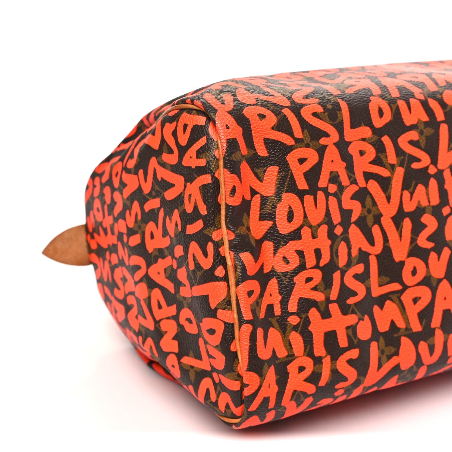 Louis Vuitton Monogram Graffiti Speedy 30 Orange