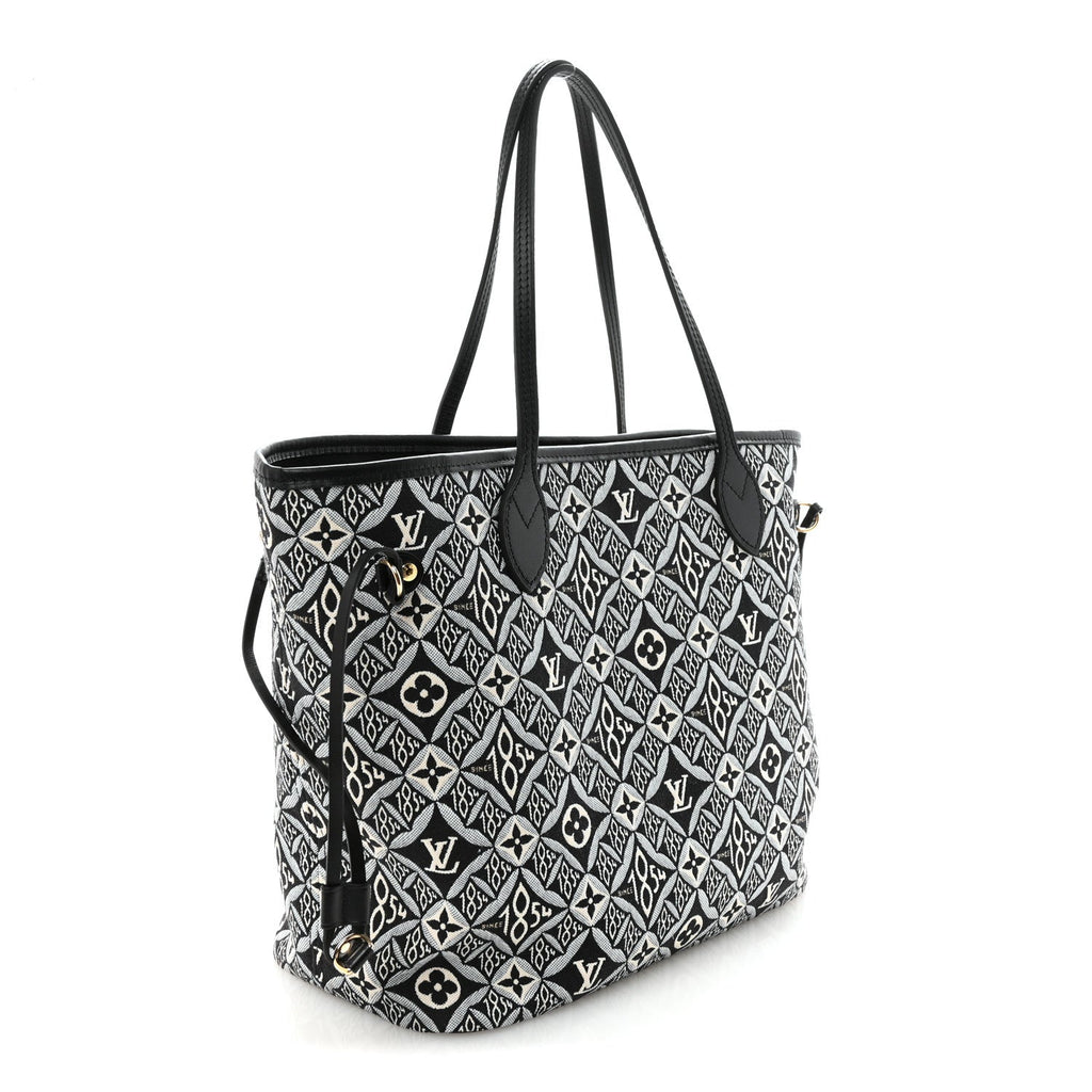 Louis Vuitton Jacquard Since 1854 Neverfull MM Grey
