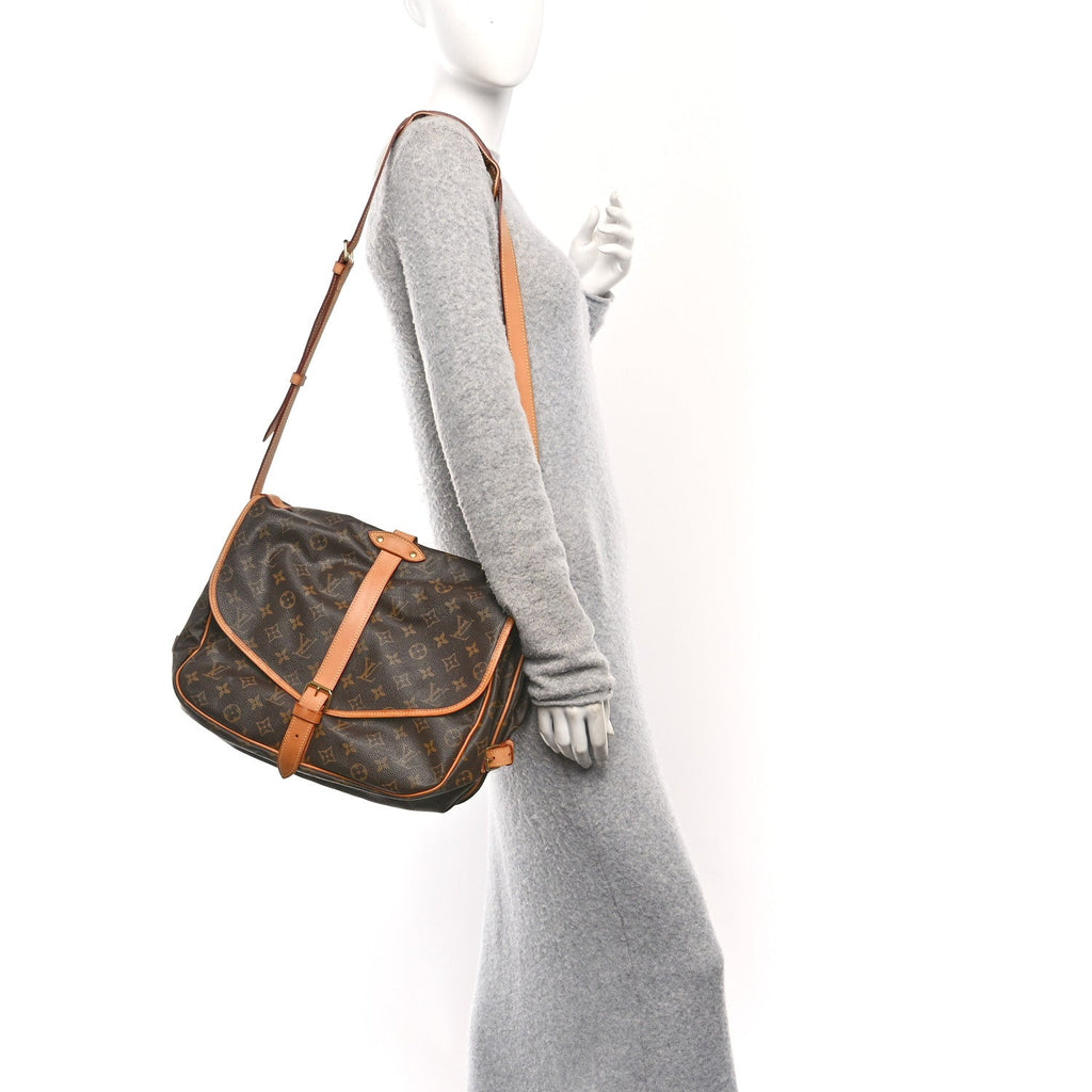 Louis Vuitton Monogram Saumur 35