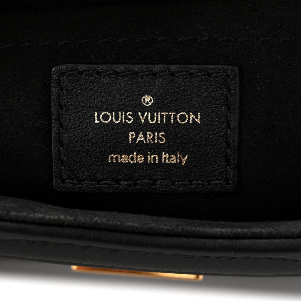 Louis Vuitton Calfskin New Wave Chain PM Black