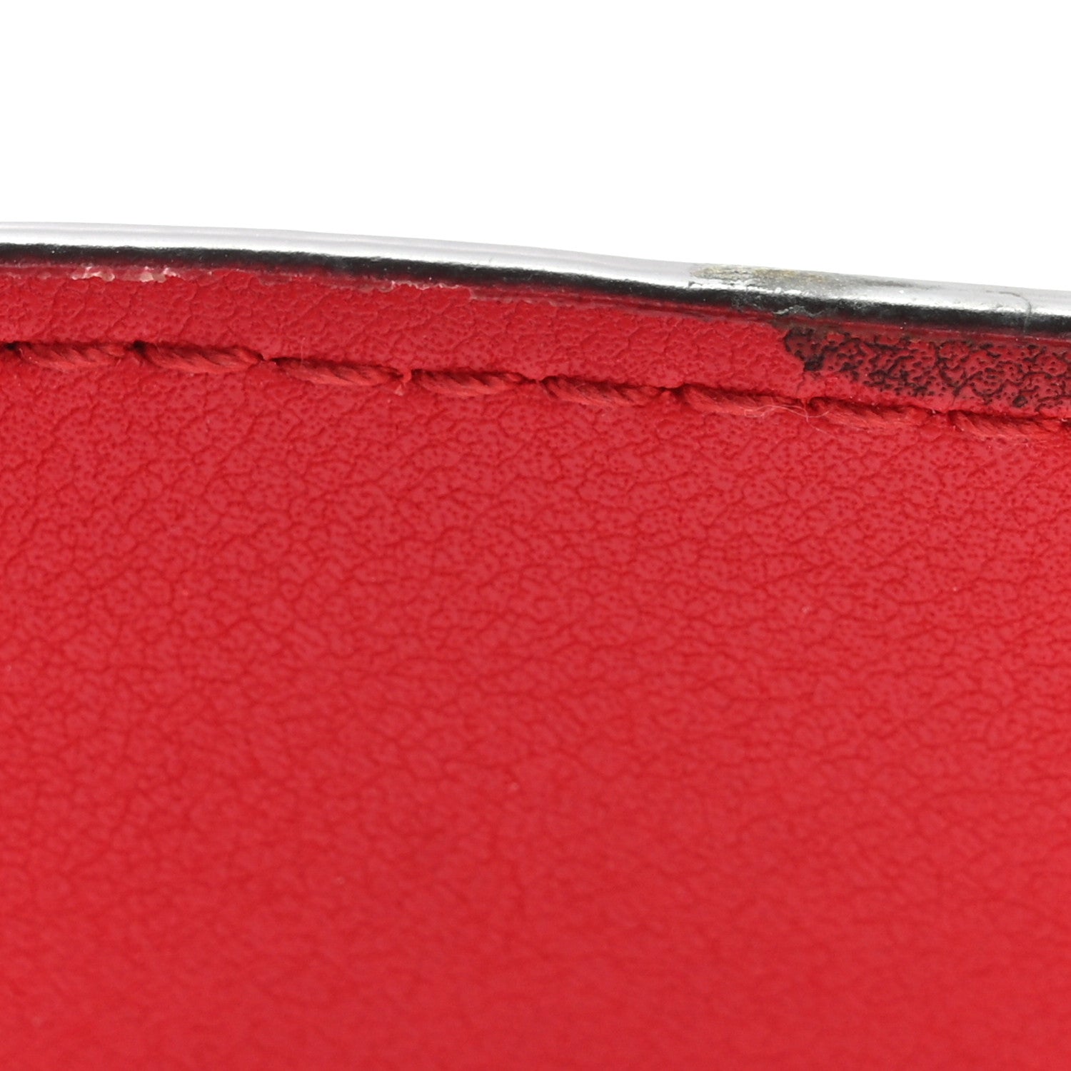 Gucci Calfskin Matelasse GG Marmont Belt Bag 85 34 Hibiscus Red
