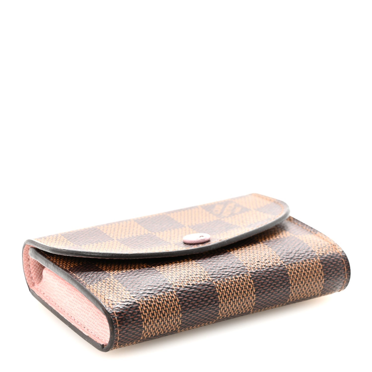 Louis Vuitton Damier Ebene Rosalie Coin Purse Rose Ballerine