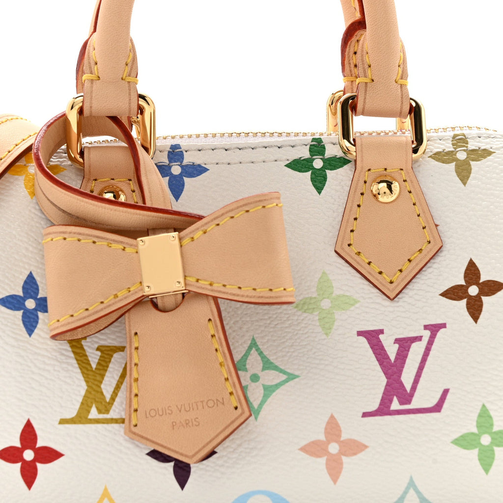 Louis Vuitton LV X TM Monogram Multicolor Nano Speedy White