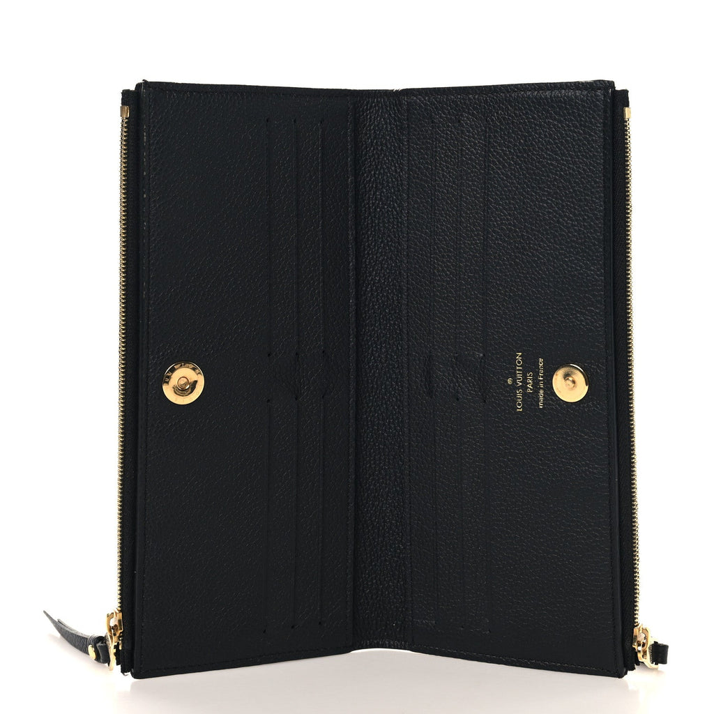 Louis Vuitton Empreinte Adele Wallet Black