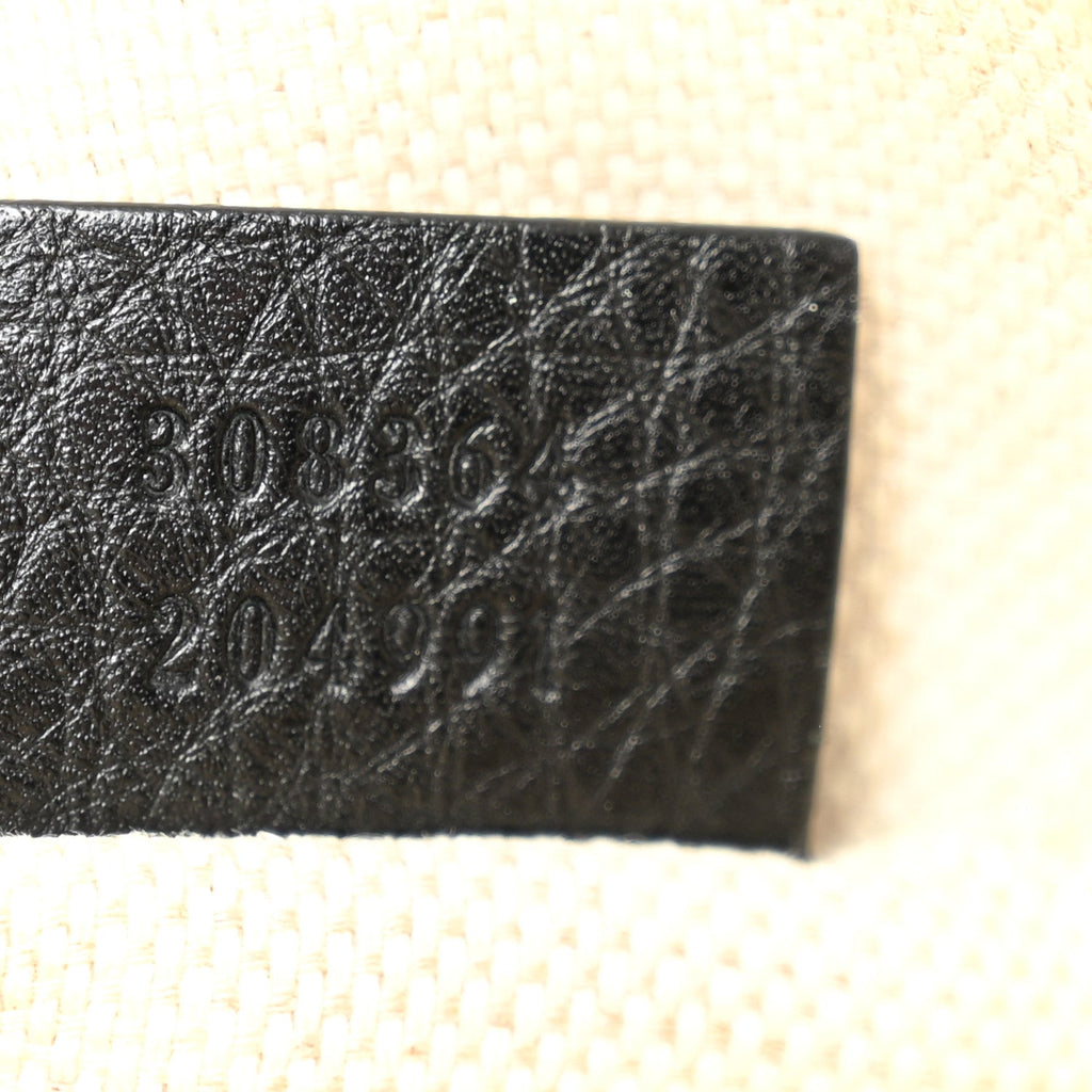 Gucci Pebbled Calfskin Studded Small Soho Disco Bag Black