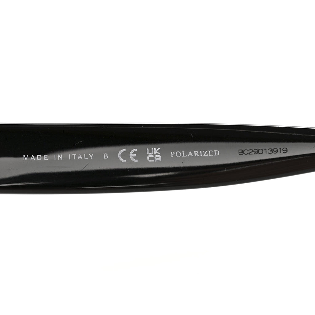 Acetate Polarized Square CC Sunglasses 5380 Black