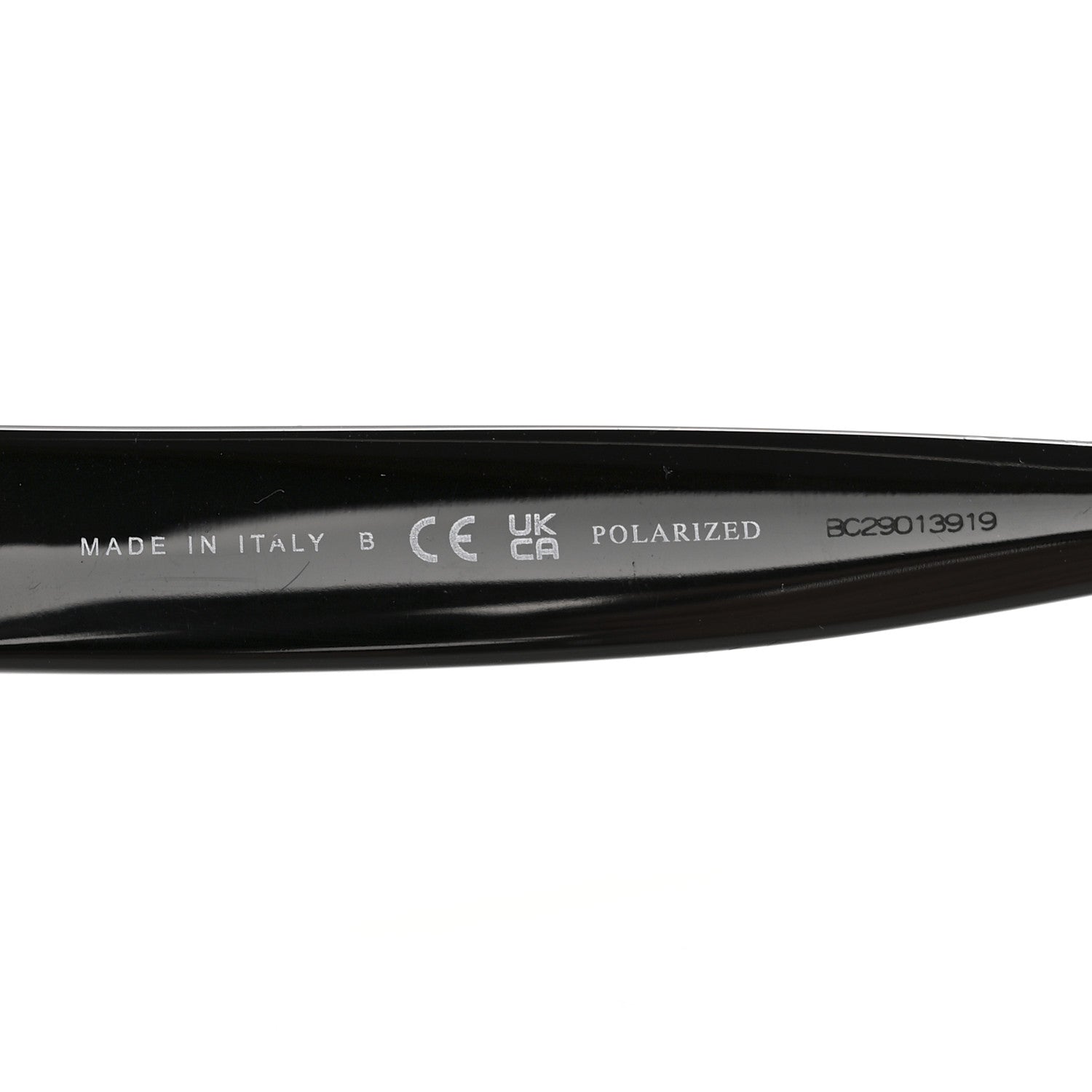 Acetate Polarized Square CC Sunglasses 5380 Black
