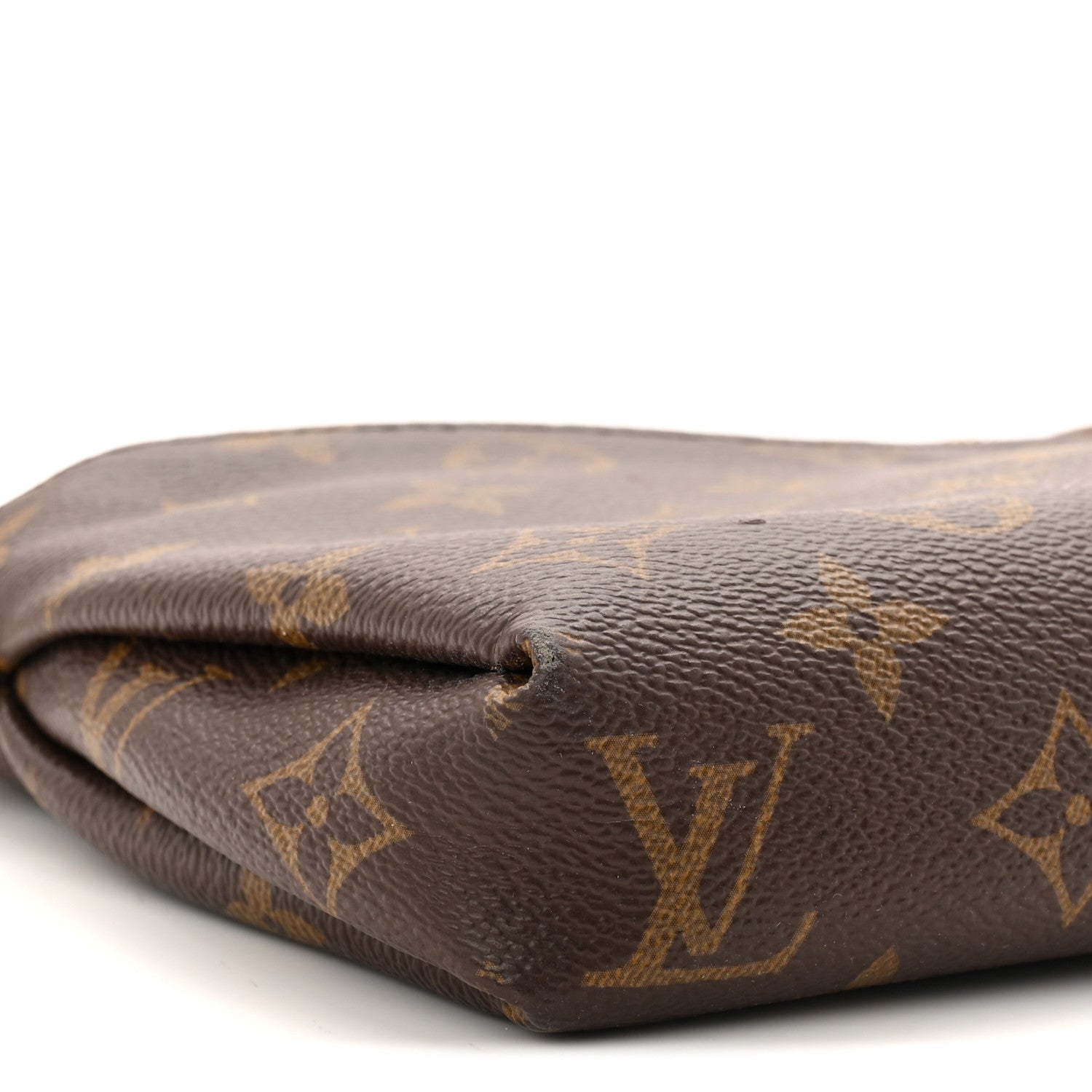 Louis Vuitton Monogram Pallas Clutch Saffron