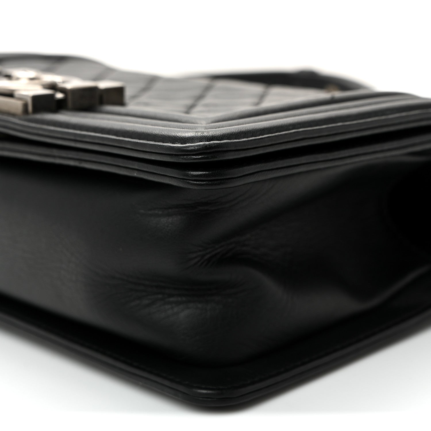 Chanel Calfskin Quilted Small Boy Flap Black